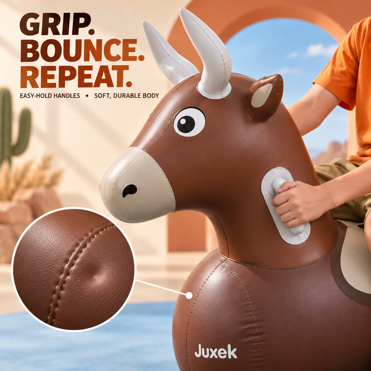 Juxek™ Buckaroo Bounce Bull