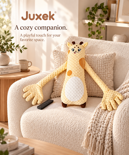 Juxek™ Giraffe Plush with Remote-Controlled Patting & 3 Adjustable Speeds