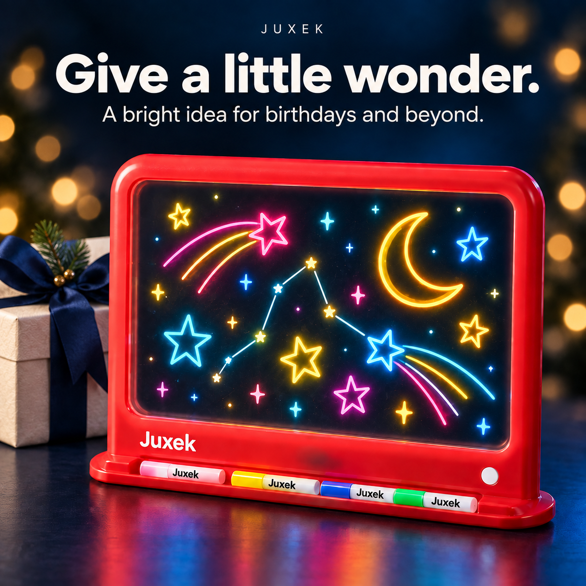 Juxek Neon Light Drawing Board – Let Creativity Glow