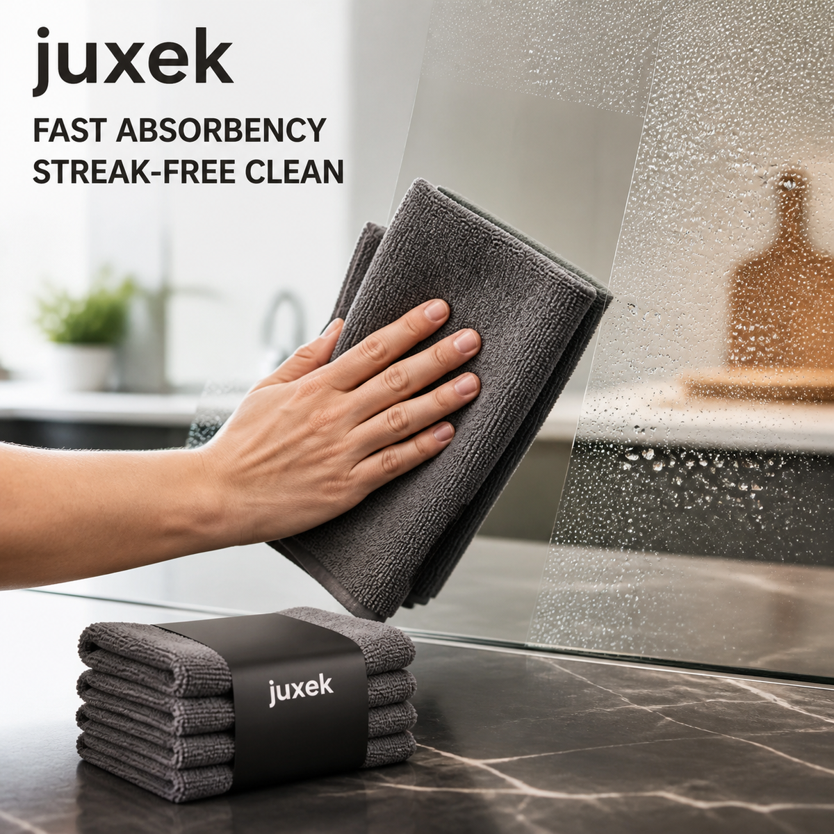 Reusable Microfiber Cleaning Cloths