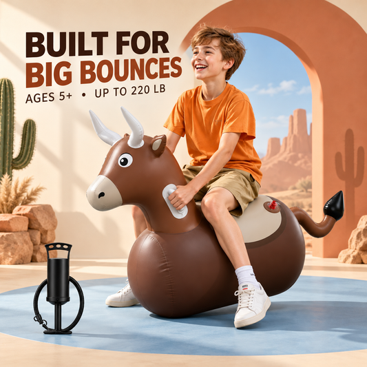 Juxek™ Buckaroo Bounce Bull